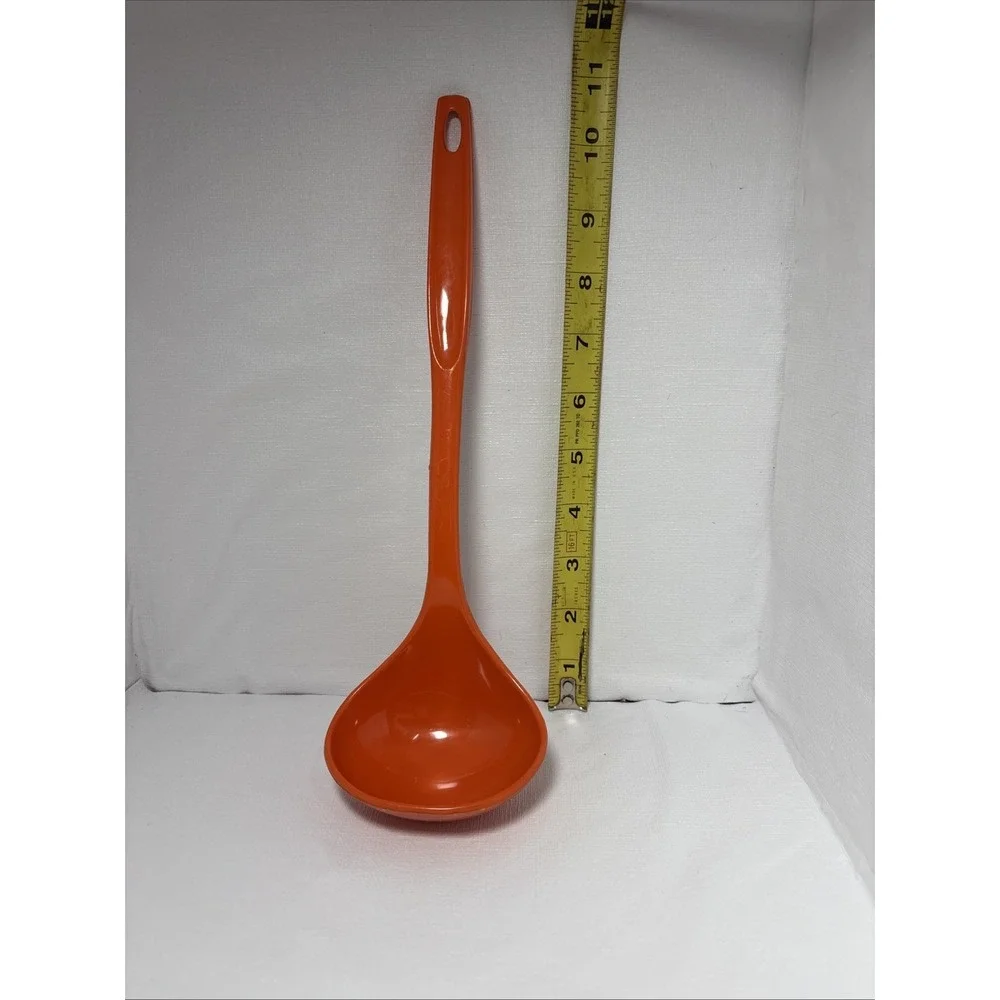 Vintage Foley Nylon Kitchen Utensils Potato Masher, Ladle, Slotted Spoon